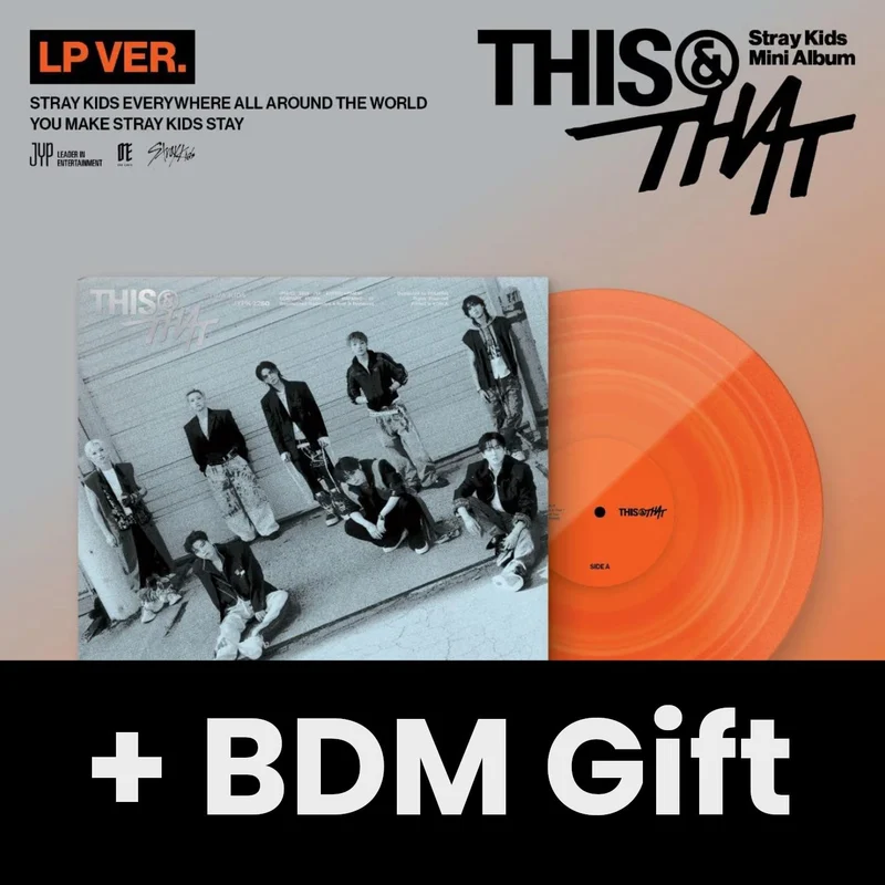 STRAY KIDS - THIS & THAT (LP VER.) (LIMITED) + BDM Gift