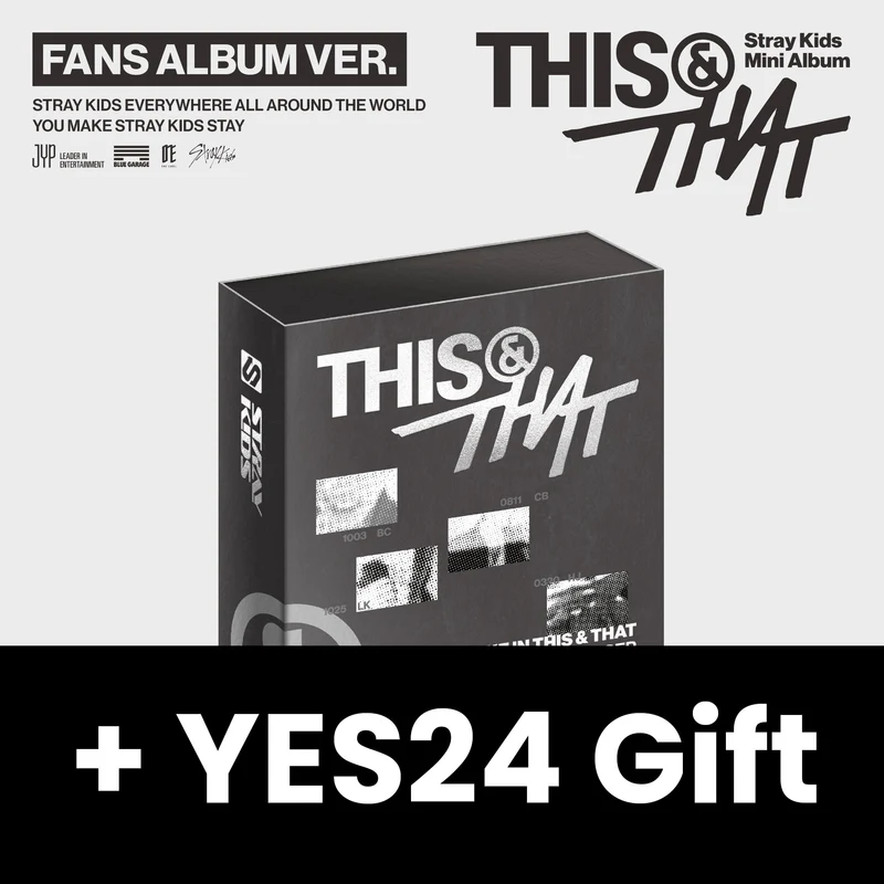 STRAY KIDS - THIS & THAT (FANS ALBUM VER.) + YES24 Gift