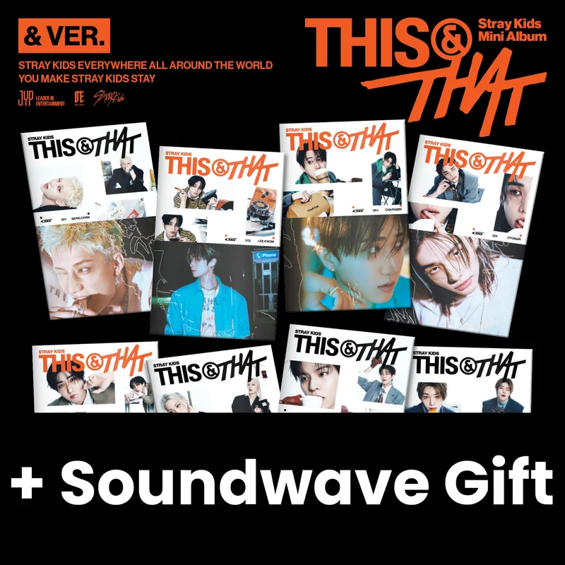 STRAY KIDS - THIS & THAT (& VER.) + Soundwave Gift