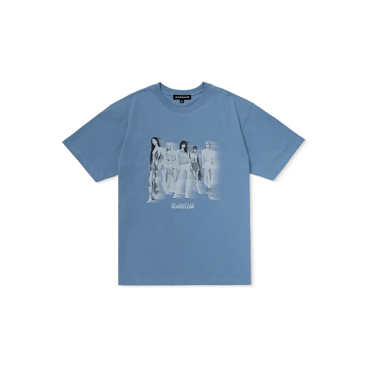 [LE SSERAFIM] Tour : Pureflow : Photo S/S T-Shirt