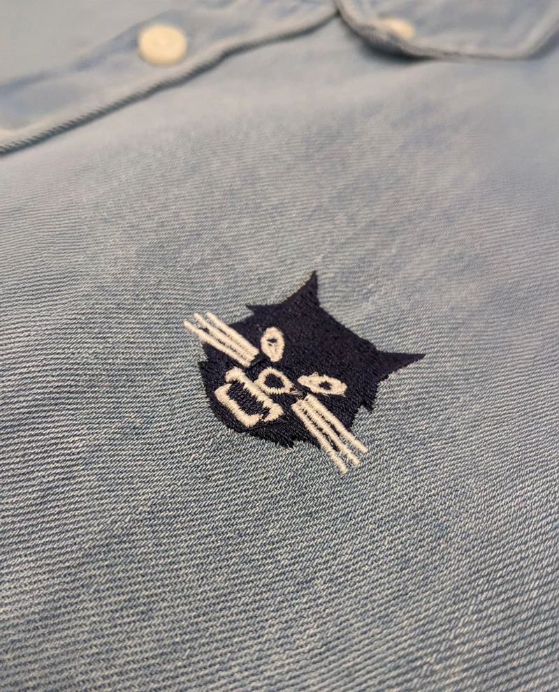 Los Suaves - Camisa Vaquera "Logo"