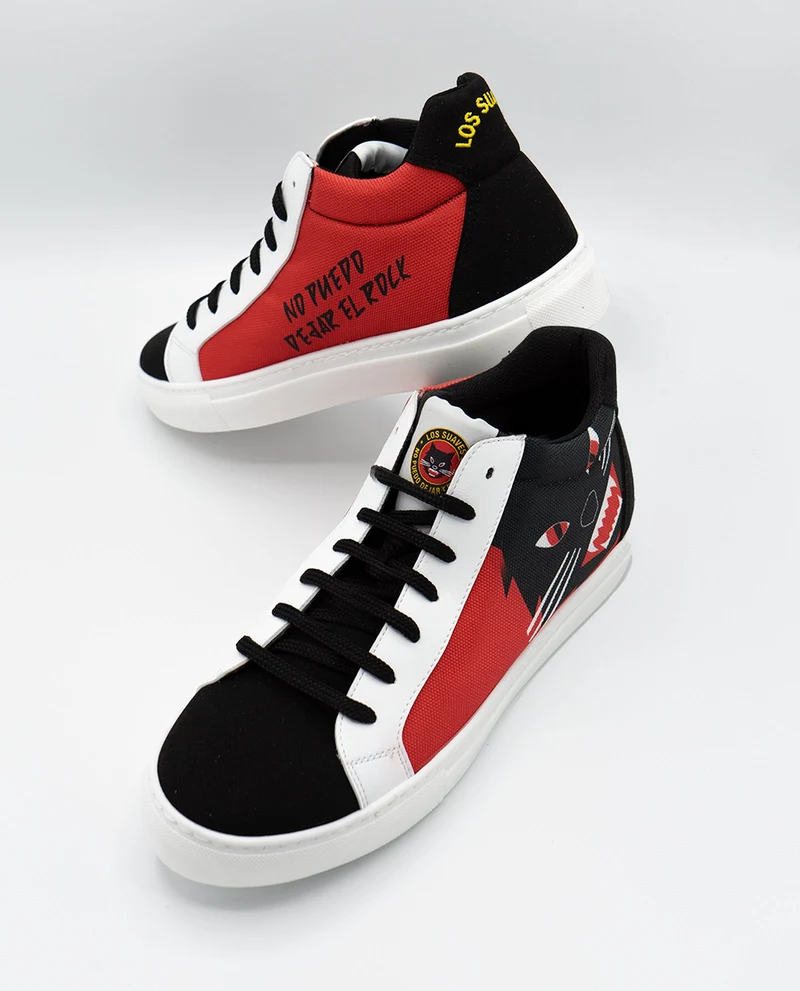 Los Suaves - Zapatillas deportivas "No Puedo Dejar El Rock"