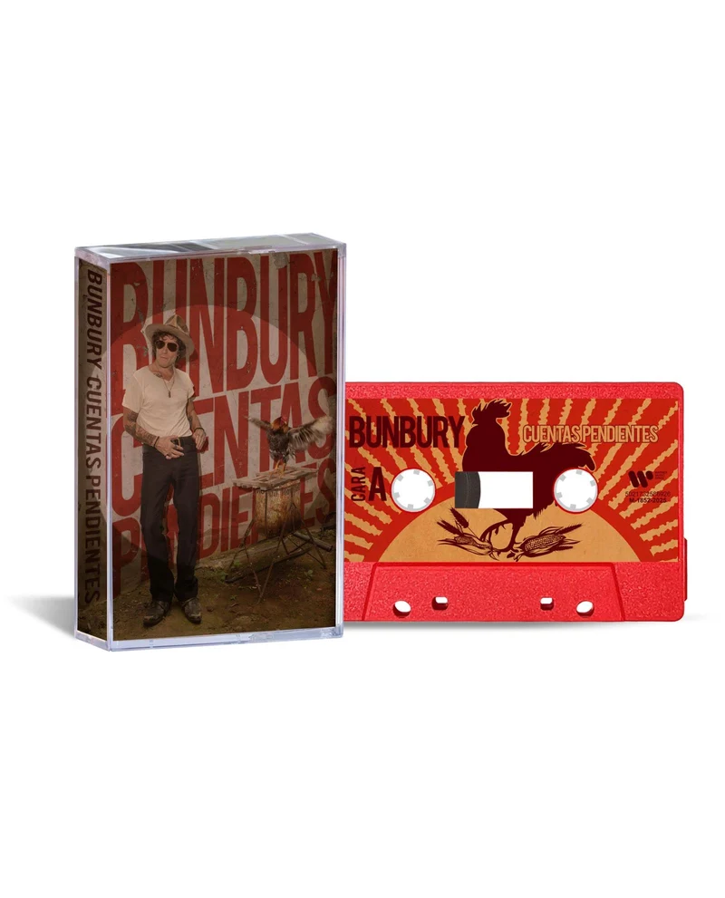 Bunbury - Cassette Rojo Edición Limitada "Cuentas pendientes"