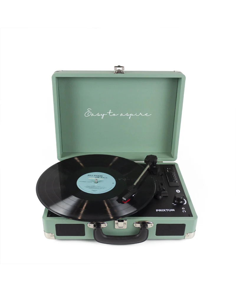 Prixton - Tocadiscos Bluetooth VC400 Menta