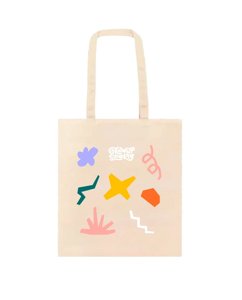 Grow Up Singing - Tote Bag "Colores"