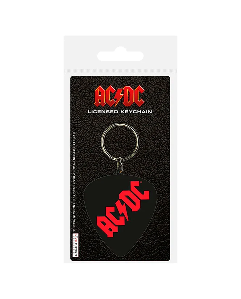 AC/DC - Llavero Púa PVC "Logo"
