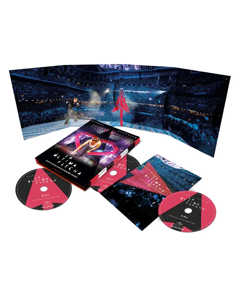 Manuel Carrasco - CD + DVD "La Última Flecha. Directo Estadio Santiago Bernabéu, Madrid"