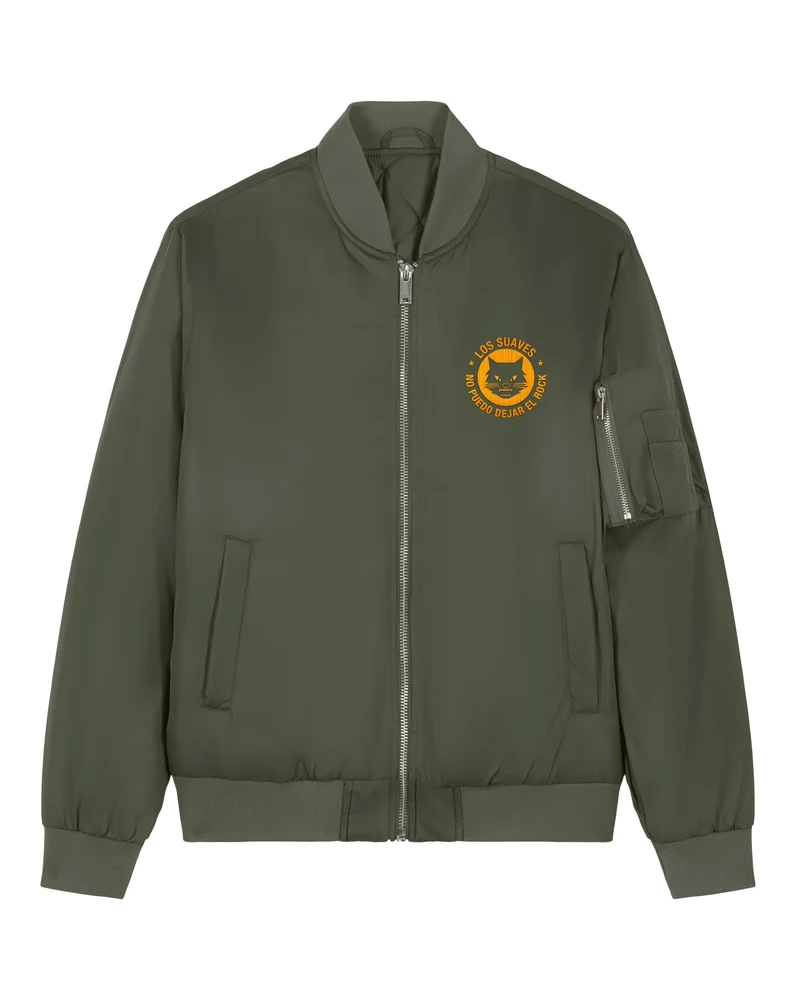 Los Suaves - Chaqueta Bomber Verde