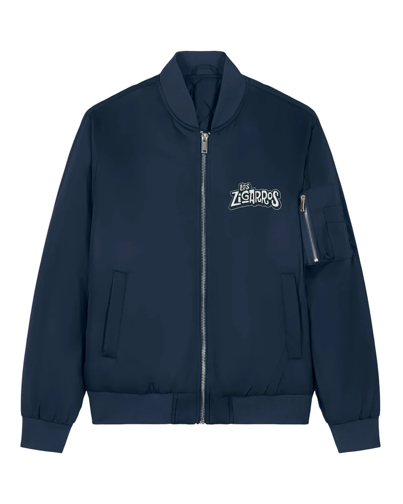 Los Zigarros - Chaqueta Bomber Azul