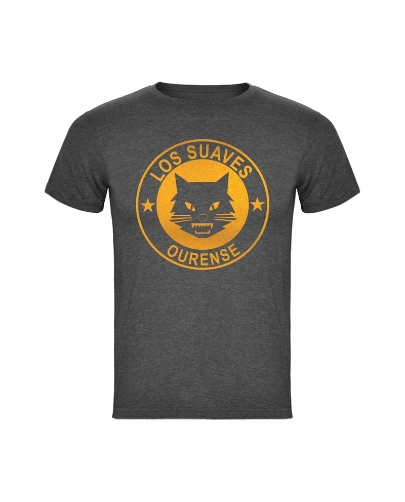 Los Suaves - Camiseta Jaspeada "Logo" Unisex