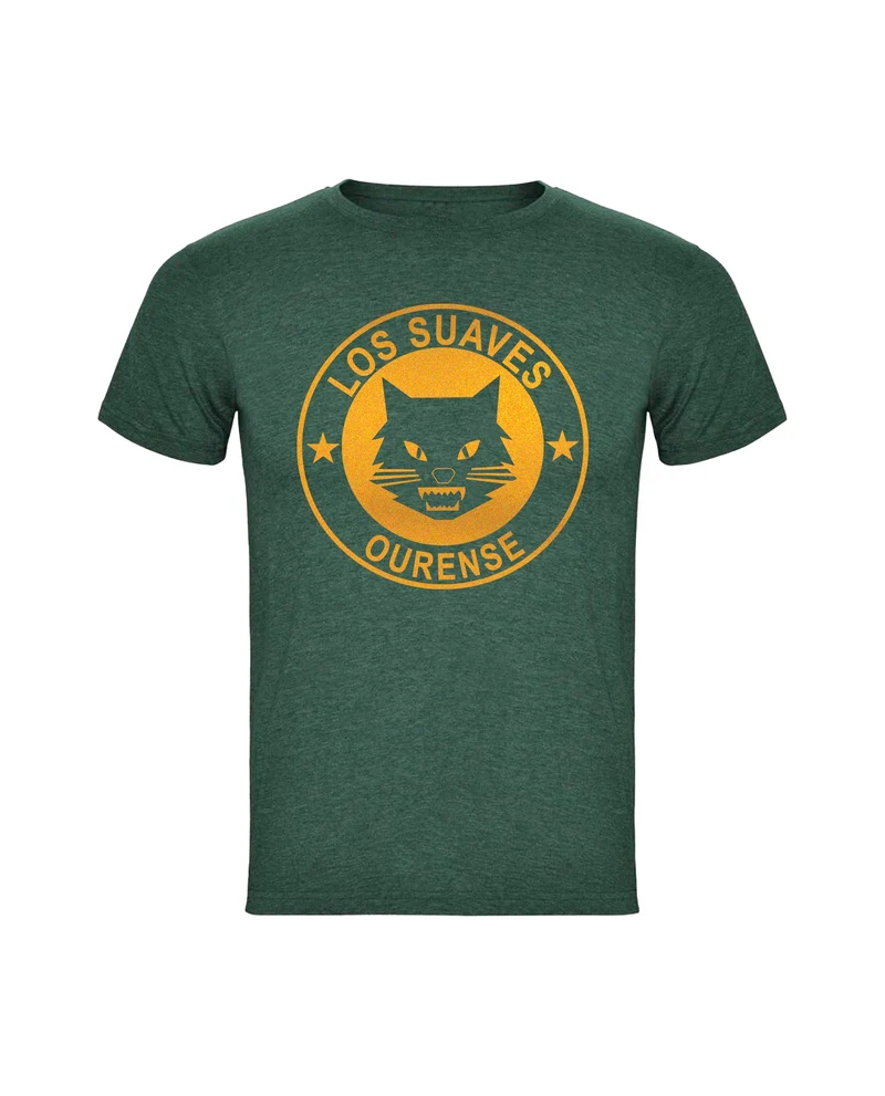 Los Suaves - Camiseta Jaspeada "Logo" Unisex