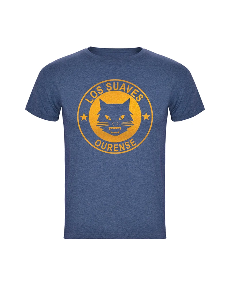 Los Suaves - Camiseta Jaspeada "Logo" Unisex