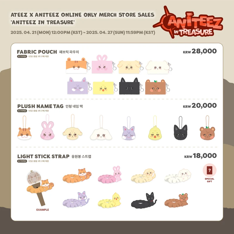 [ATEEZ] Ateez x Aniteez : Aniteez In Treasure : Official MD : Pt.2
