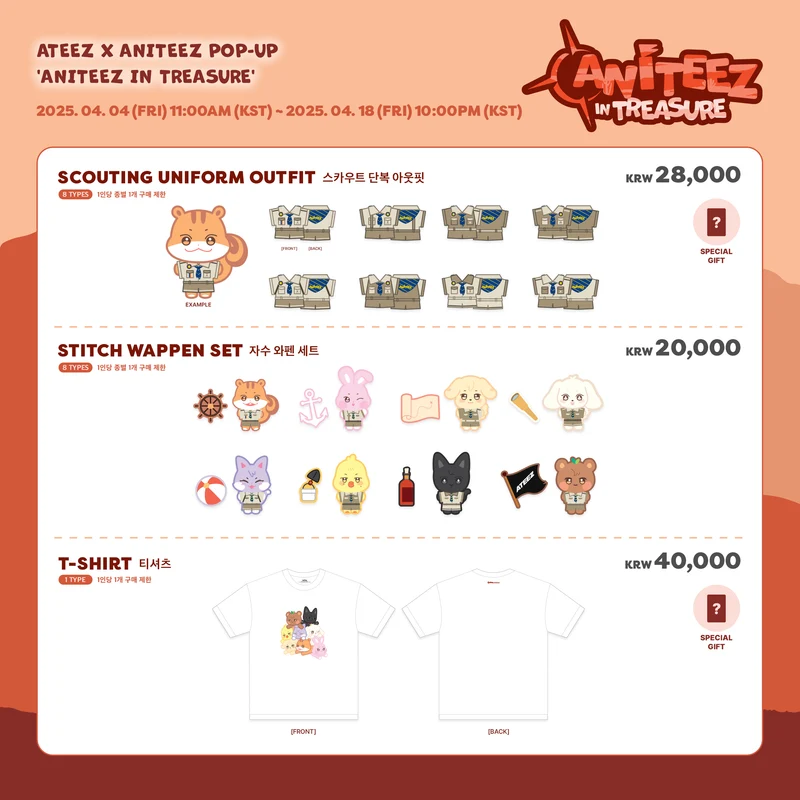 [ATEEZ] Ateez x Aniteez : Aniteez In Treasure : Official MD : Pt.1