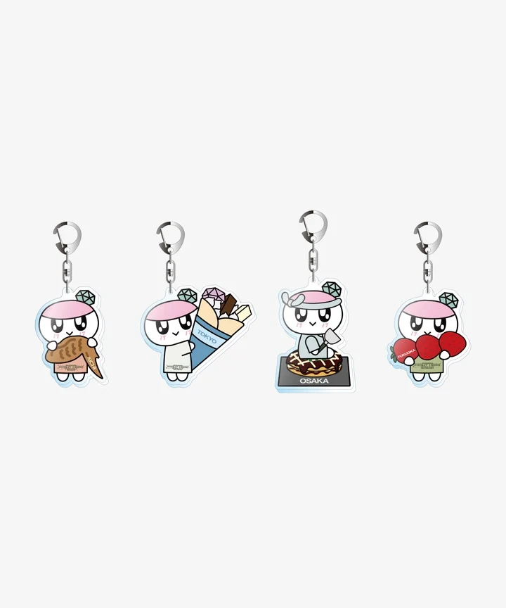 [SEVENTEEN] Japan : The City : Local Bongbongee Keyring