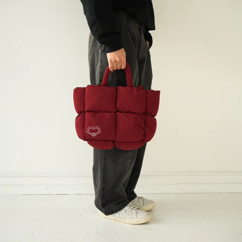 BTS Jin - Running Wild Puffer Tote
