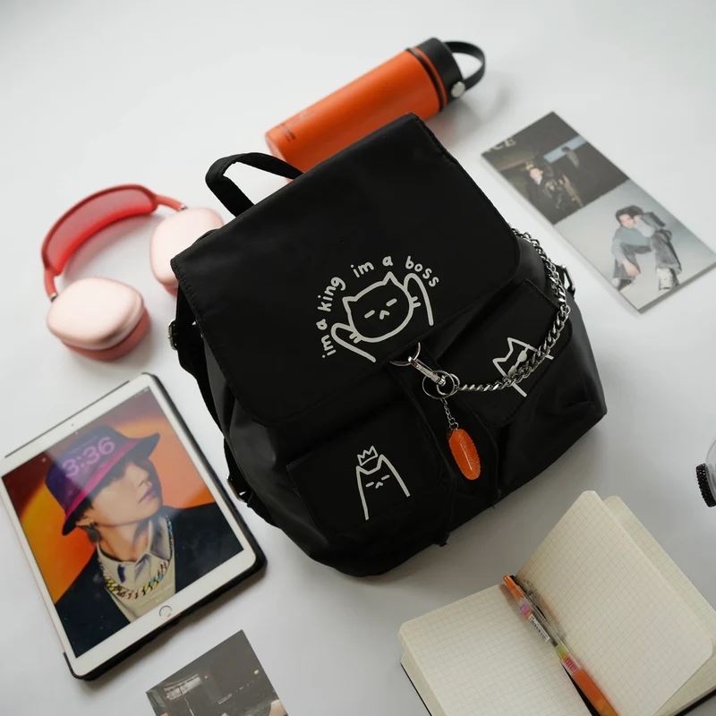 BTS Suga - I'm a King I'm a Boss Backpack (In-Stocks)