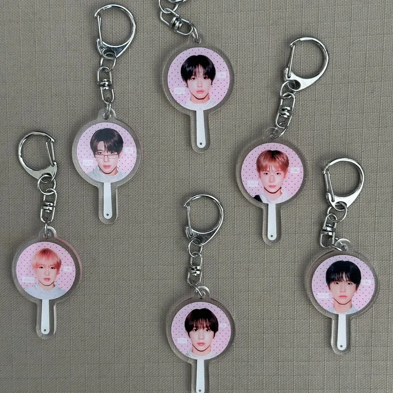 nct wish cupid picket keychains