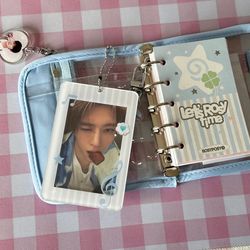 baby blue photocard holder