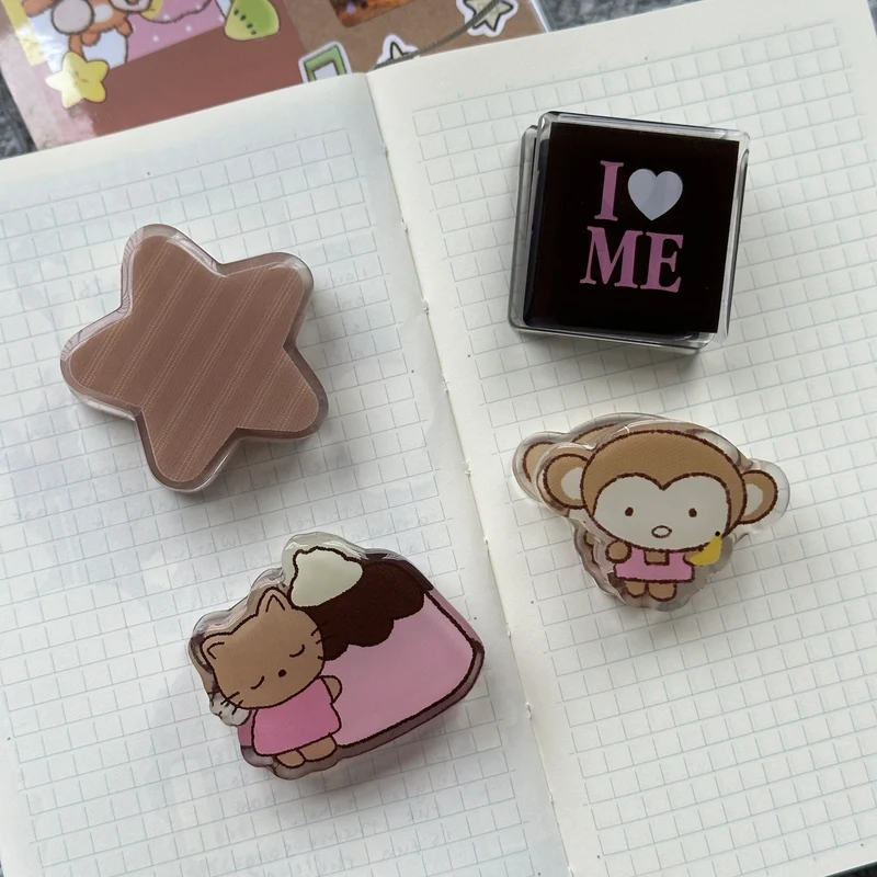 acrylic journal binder clips