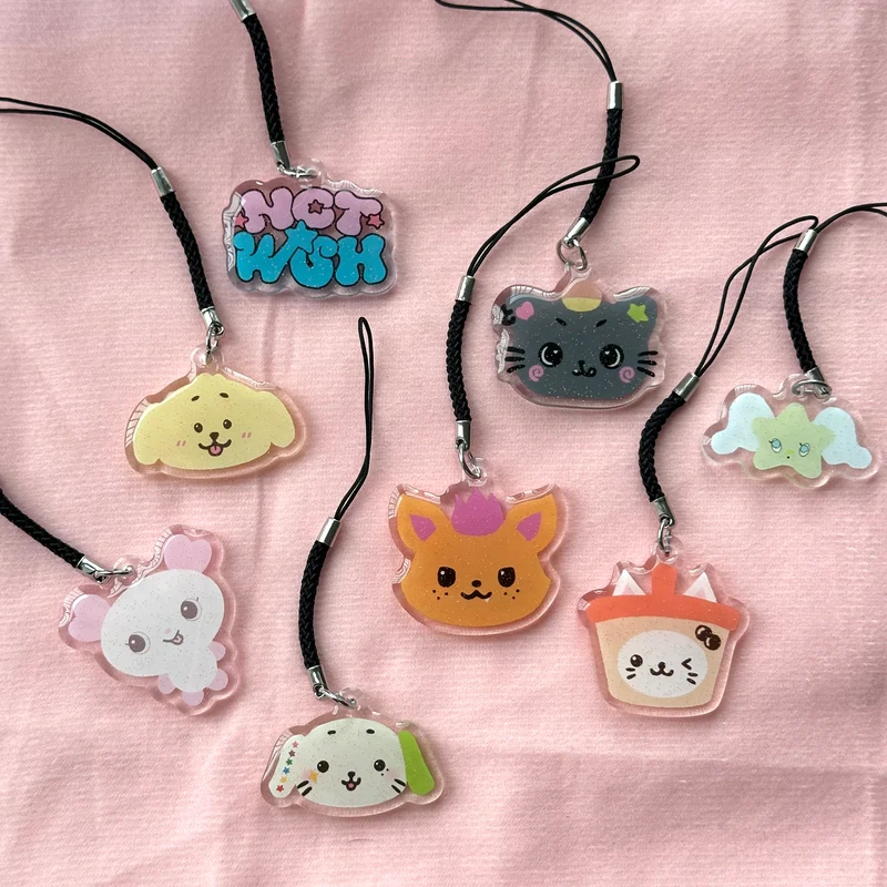 nct wish character keychains
