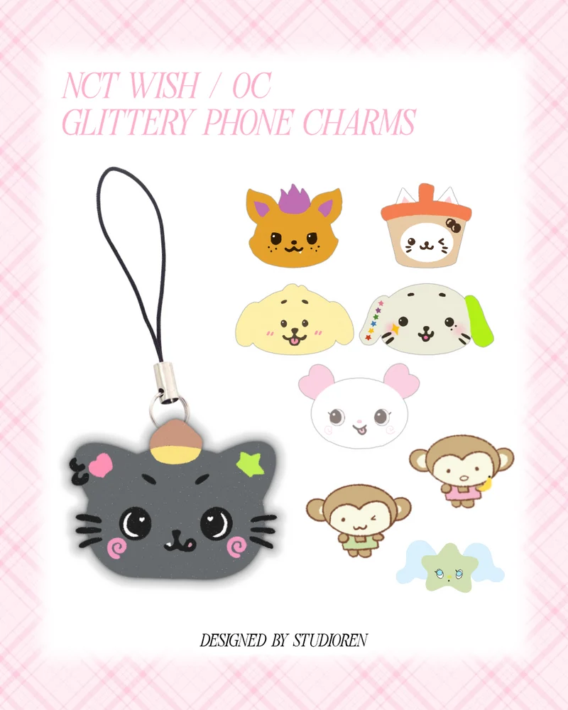 nct wish character keychains