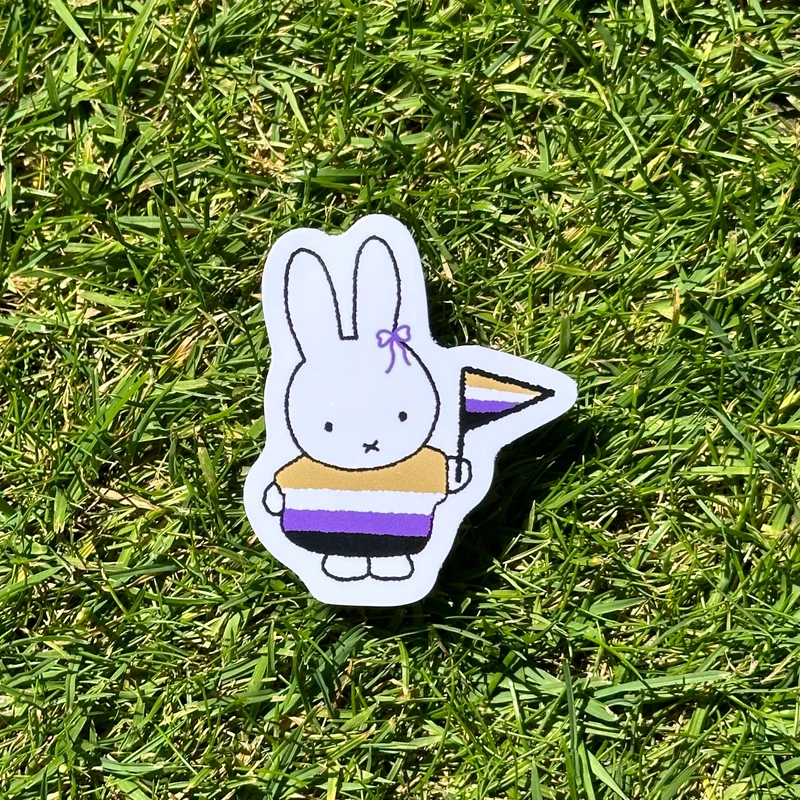 Pride Bunny Sticker Flakes