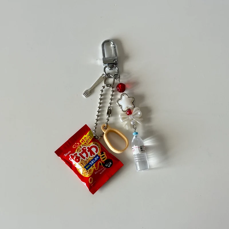 Japanese gacha trinket keychains