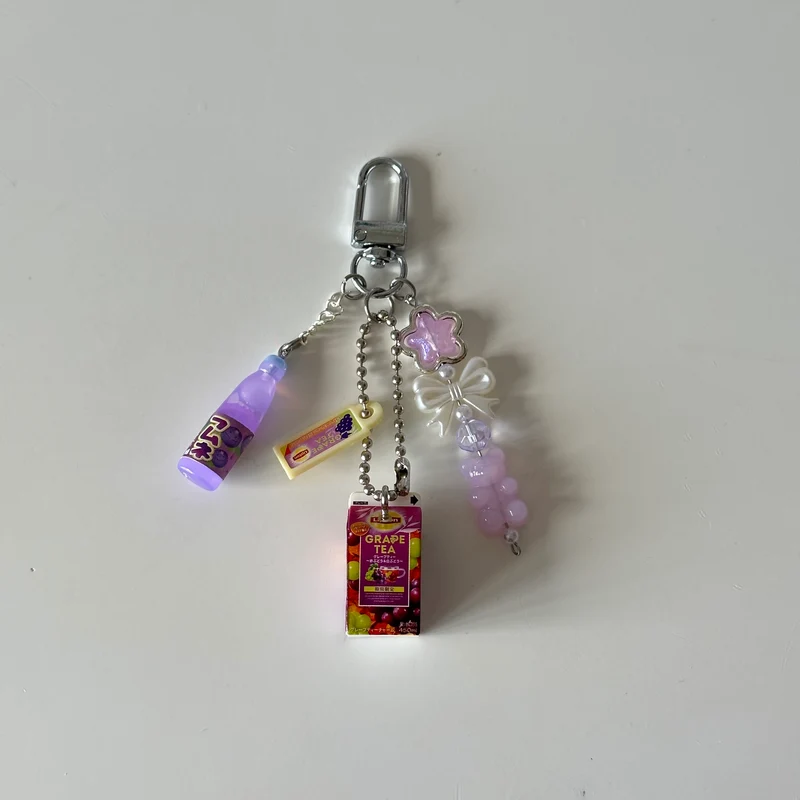 Japanese gacha trinket keychains