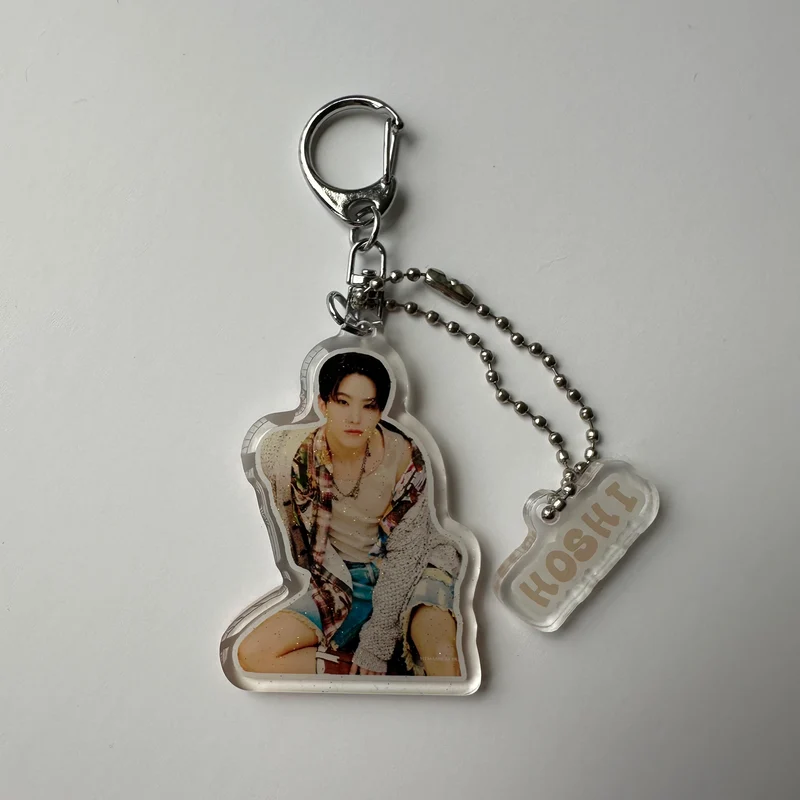 Seventeen glitter keychains [SALE]