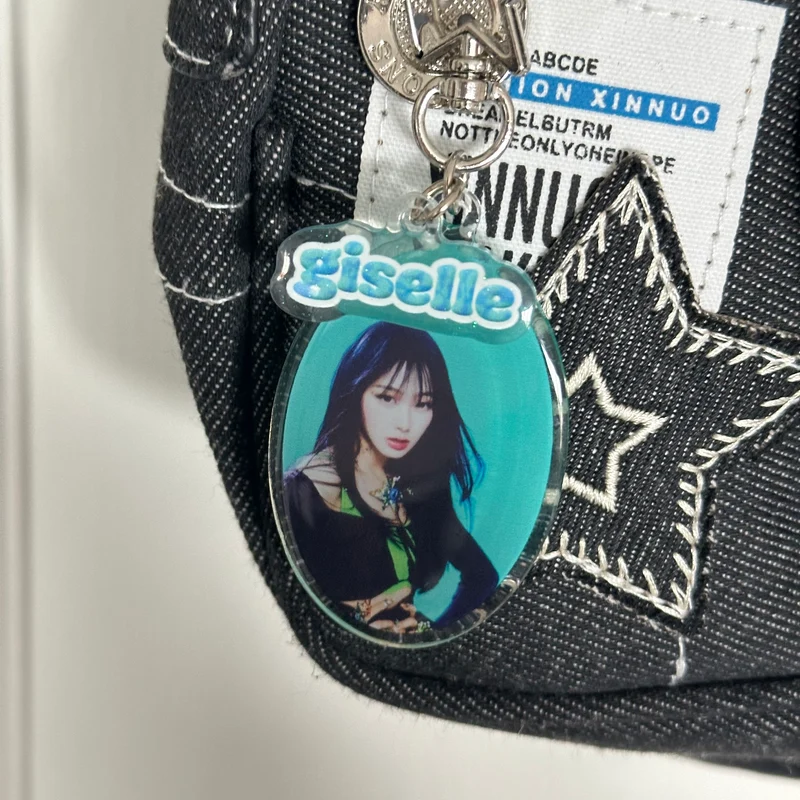 AESPA Member keyrings with name charms