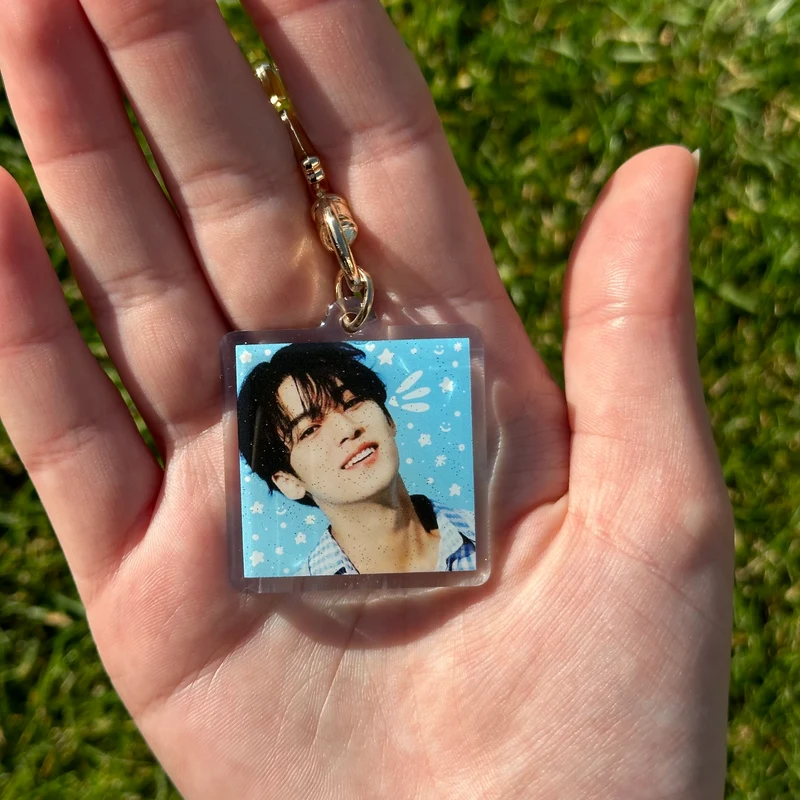 Seventeen square doodle keychains [SALE]