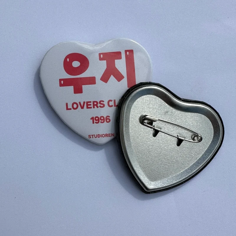 Seventeen Lovers club heart badges [SALE]