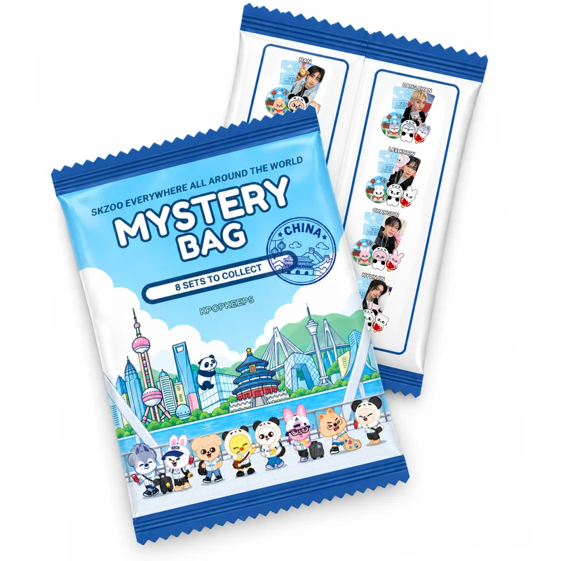 [PRE-ORDER] [CHINA VER.] Stray Kids SKZOO Everywhere All Around The World Mystery Bag