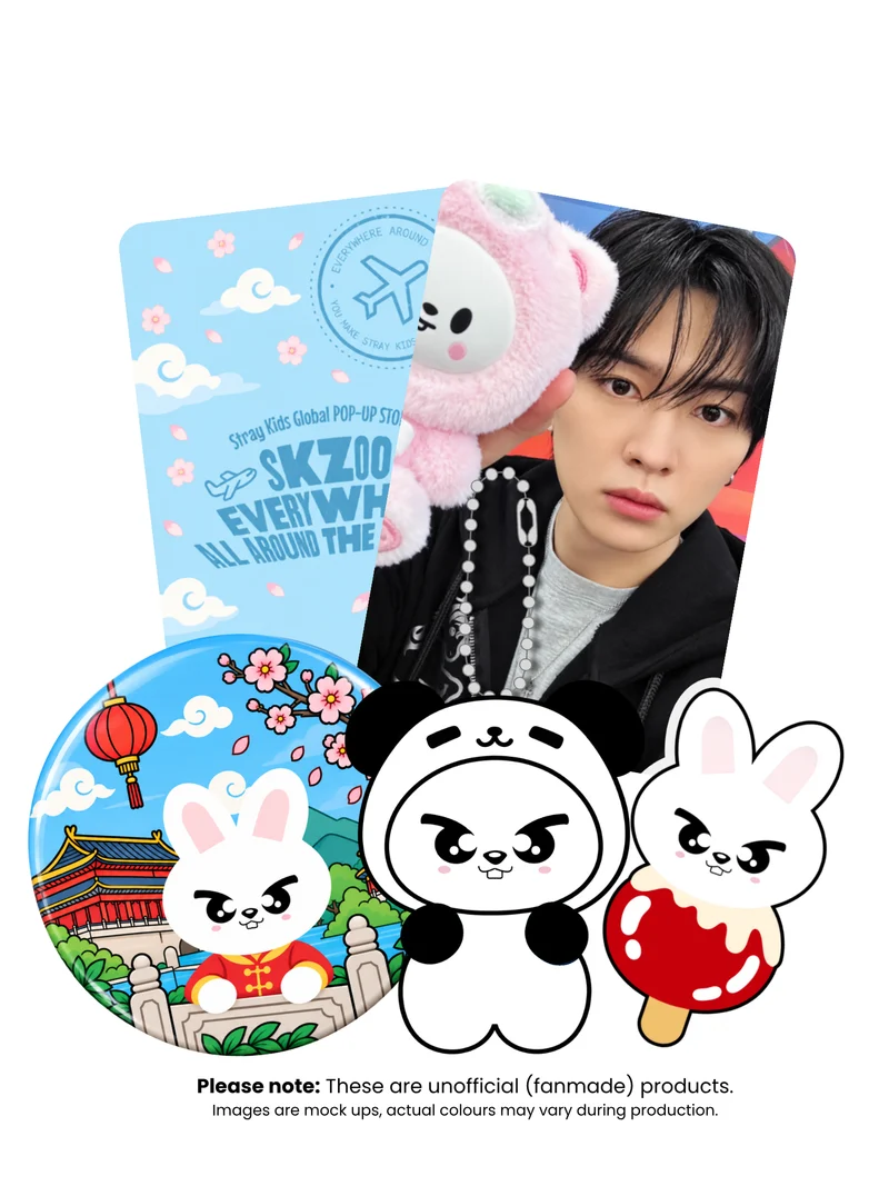 [PRE-ORDER] [CHINA VER.] Stray Kids SKZOO Everywhere All Around The World Mystery Bag