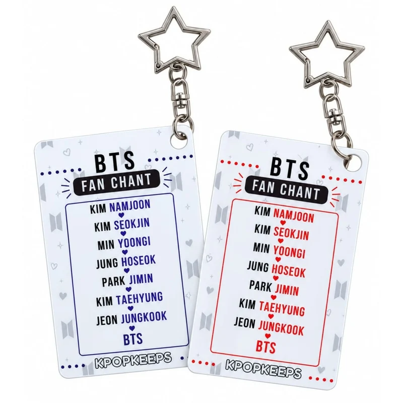 BTS Fan Chant Keychain