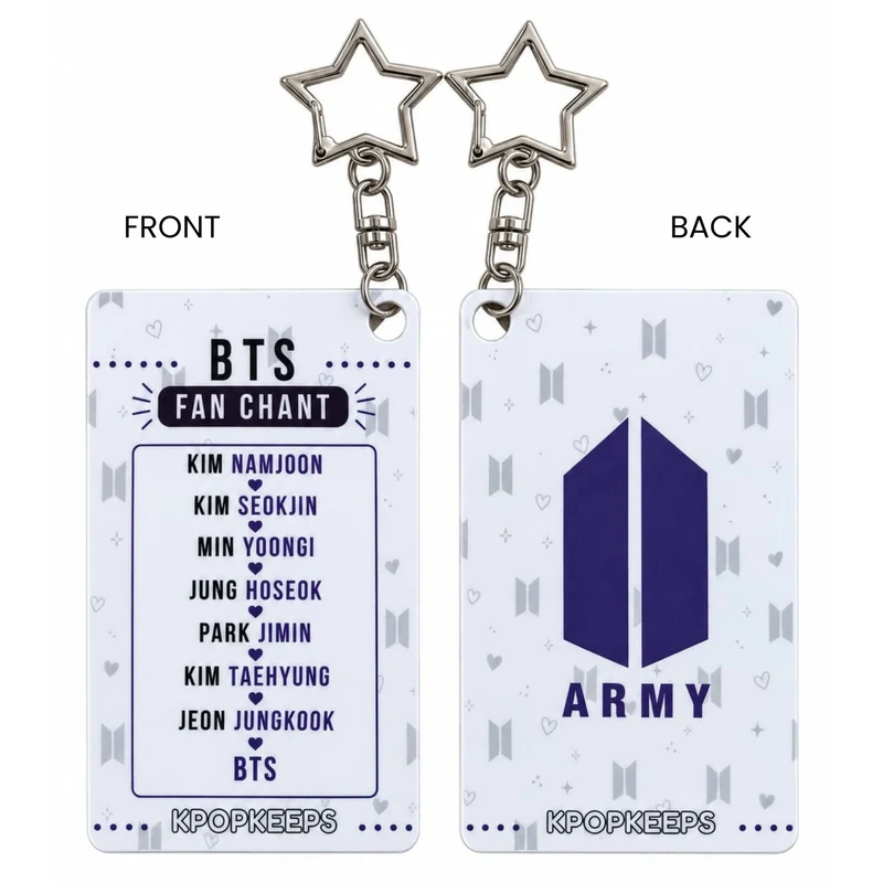 BTS Fan Chant Keychain