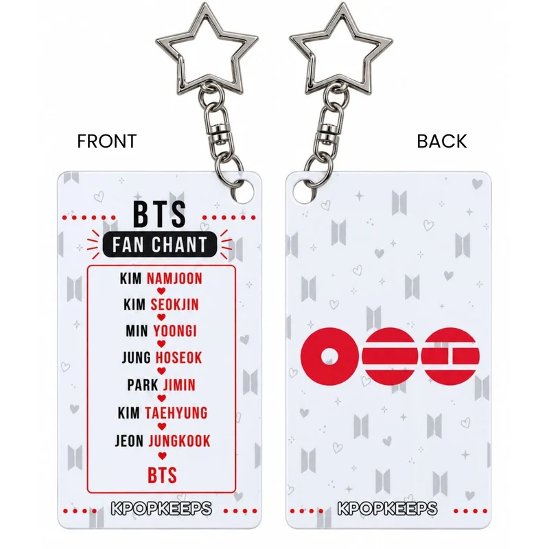 BTS Fan Chant Keychain