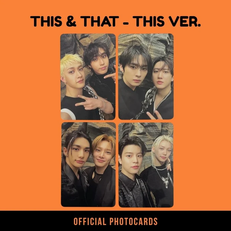 Stray Kids - This & That Unit Photocard Set This Ver. (Unit Choice)