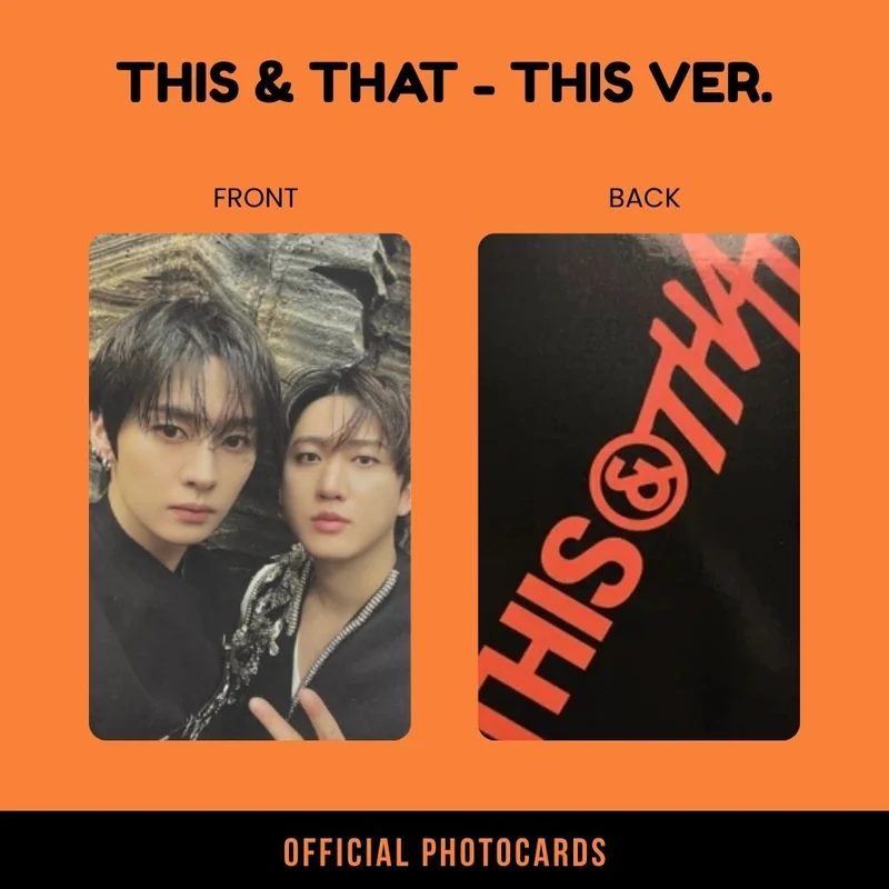 Stray Kids - This & That Unit Photocard Set This Ver. (Unit Choice)