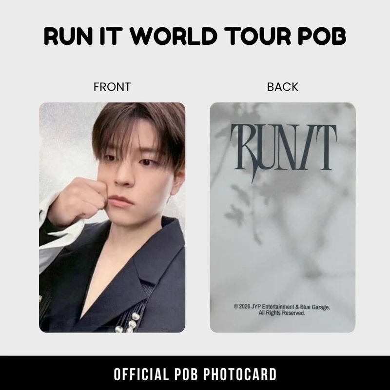 Stray Kids - Run It World Tour Cheek Pinch POB Photocard Set (Member Choice)