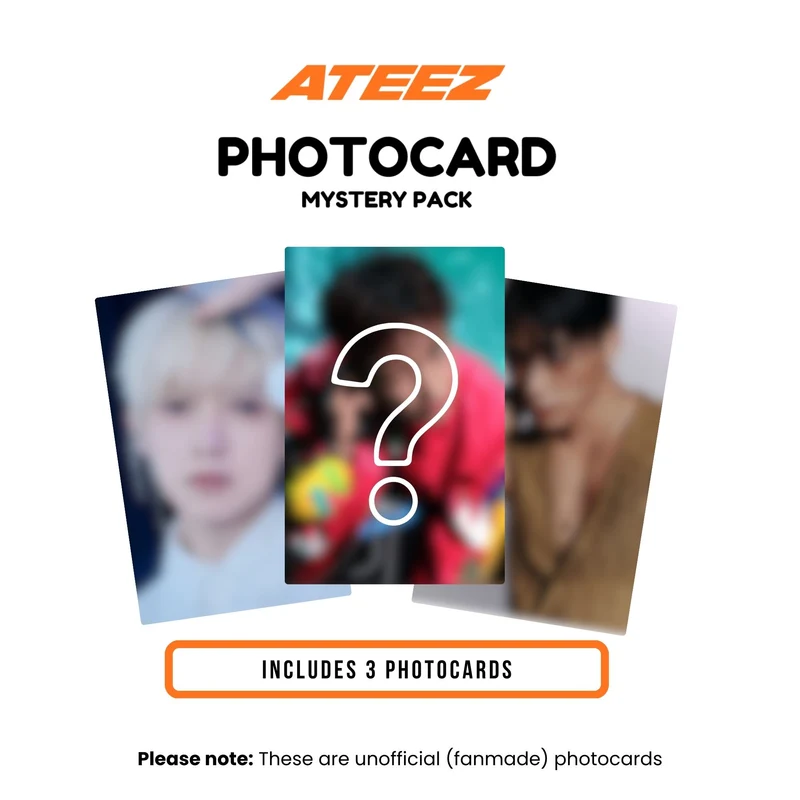 ATEEZ Photocard Mystery Pack