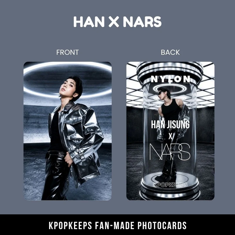 Stray Kids HAN X NARS Photocard Set