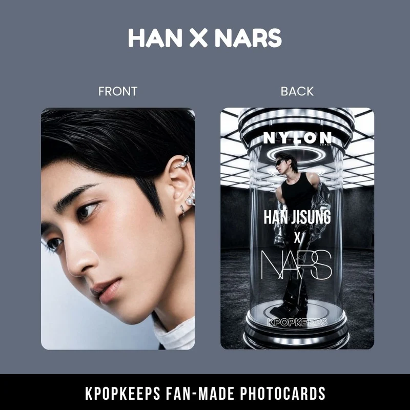 Stray Kids HAN X NARS Photocard Set