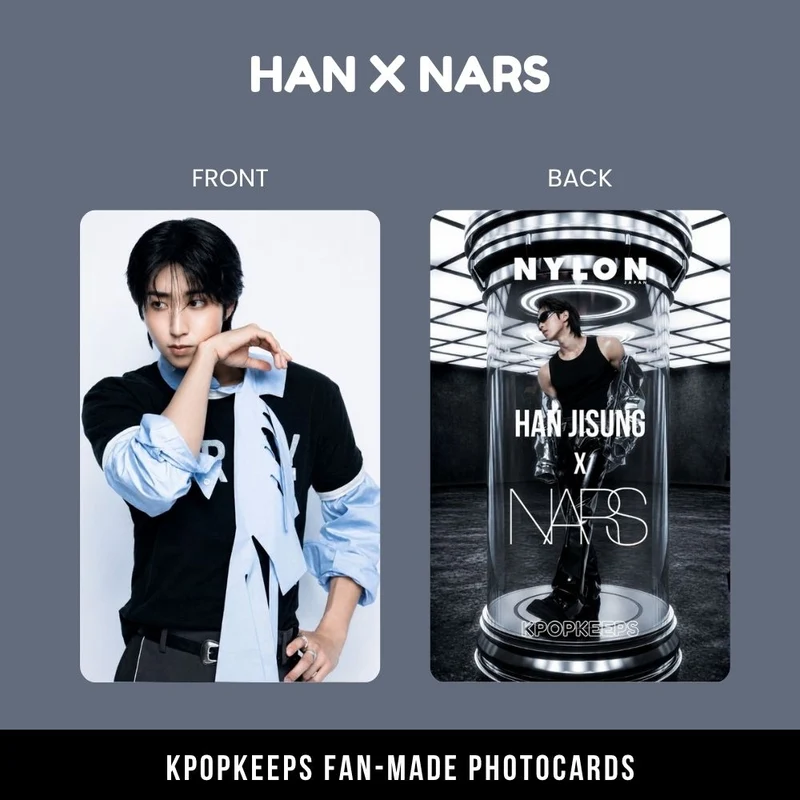 Stray Kids HAN X NARS Photocard Set