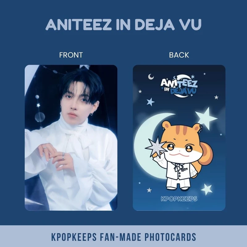 ATEEZ ANITEEZ in Deja Vu Photocards