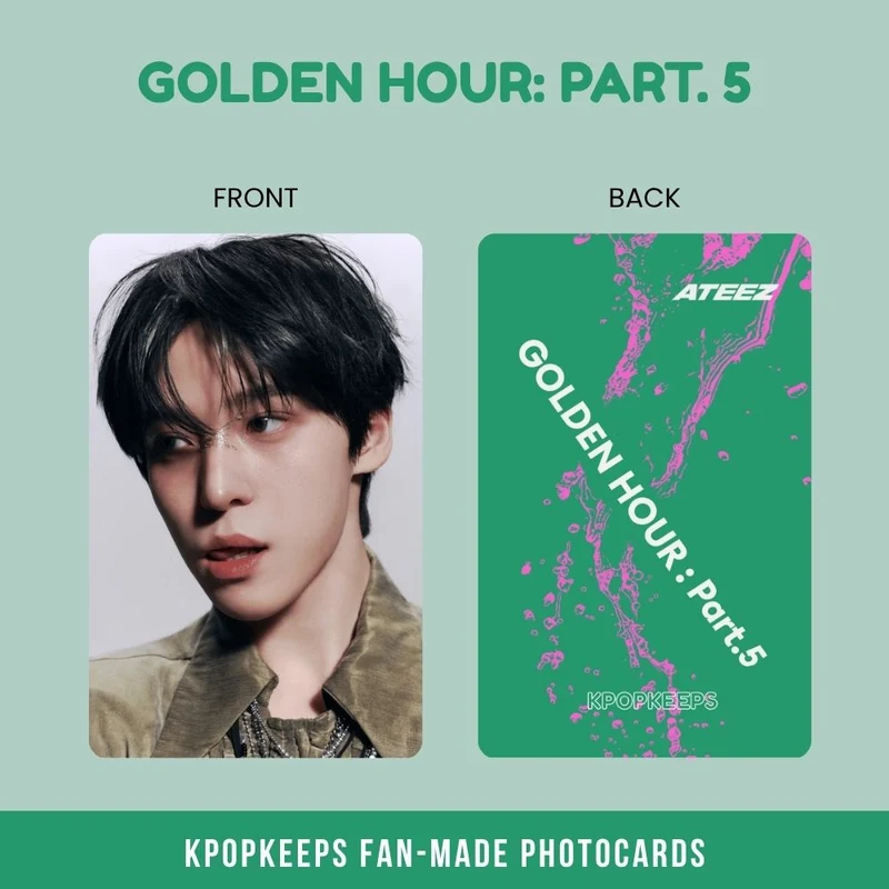 ATEEZ Golden Hour pt 5 (SET C) Photocards