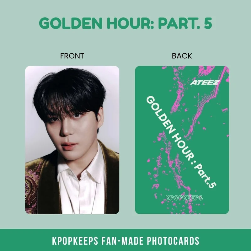 ATEEZ Golden Hour pt 5 (SET C) Photocards