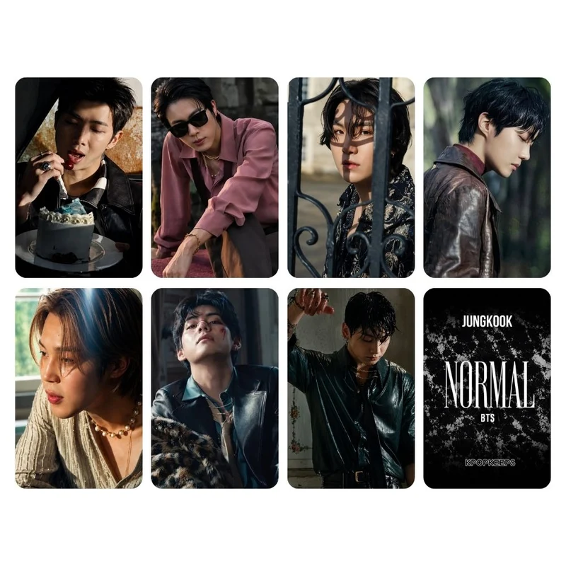 BTS NORMAL MV (SET A) Photocards
