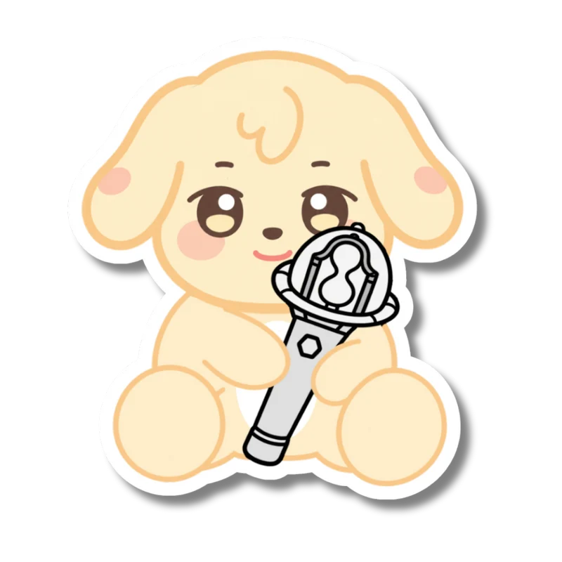 ATEEZ ANITEEZ with Lightstick Stickers